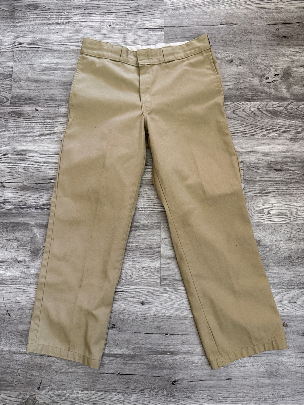 Dickies Khaki Work Chinos - Tan